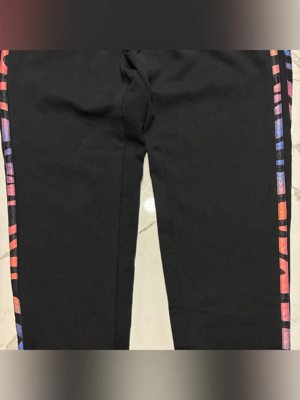 adidas black joggers